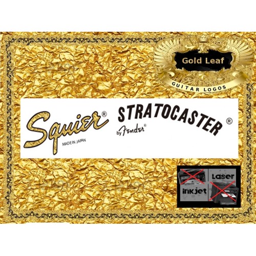  Squier Stratocaster Guitar Decal #69g